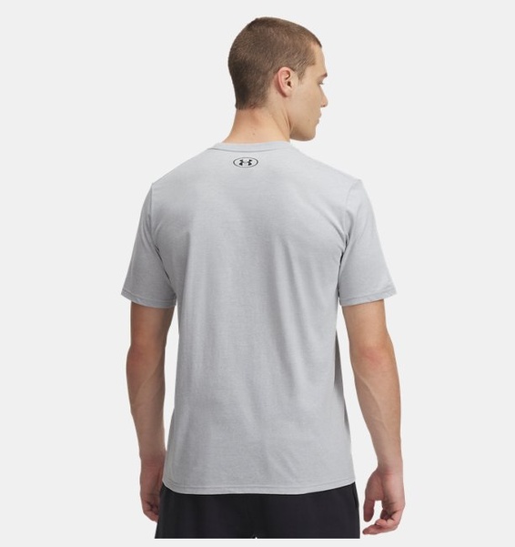 Gri Erkek UA Boxed Sports Updated Kısa Kollu T-shirt