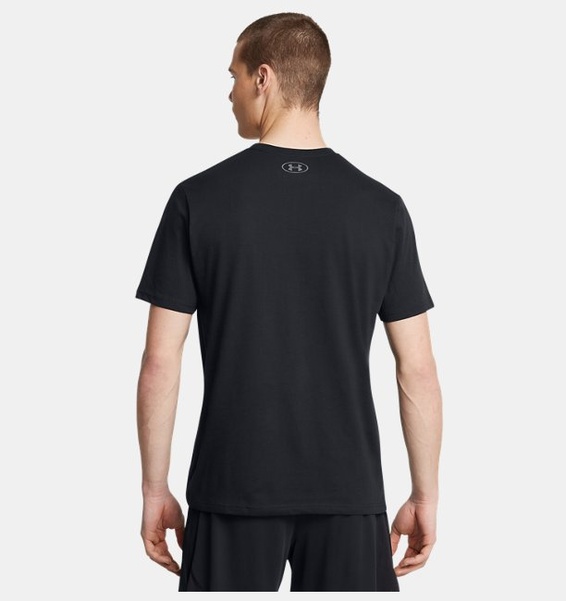 Siyah Erkek UA Boxed Sports Updated Kısa Kollu T-shirt