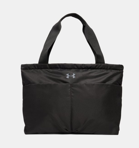 Siyah Kadın UA Studio Lite Tote Spor Çanta