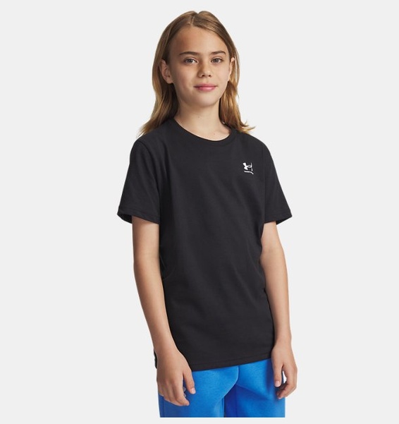 Siyah Erkek Çocuk UA Sportstyle LC T-shirt
