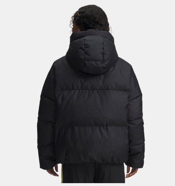Siyah Kadın UA Limitless Down Puffer Mont