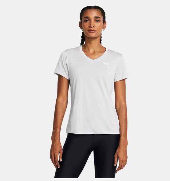 Gri Kadın Tech Twist Kısa Kollu T-shirt