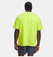 Erkek UA Heavyweight Metal Logo Kısa Kollu T-shirt