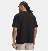 Erkek UA Heavyweight Metal Logo Kısa Kollu T-shirt