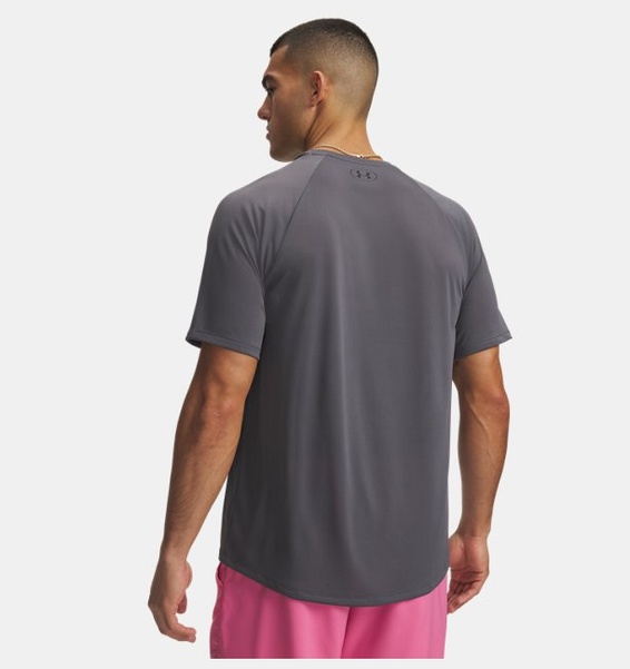 Gri Erkek UA Tech 2.0 Kısa Kollu T-shirt