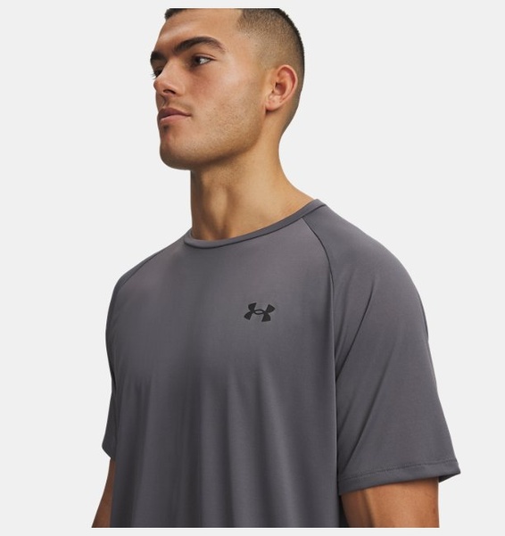 Gri Erkek UA Tech 2.0 Kısa Kollu T-shirt