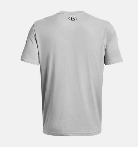 Gri Erkek UA Left Chest Lockup Kısa Kollu T-shirt