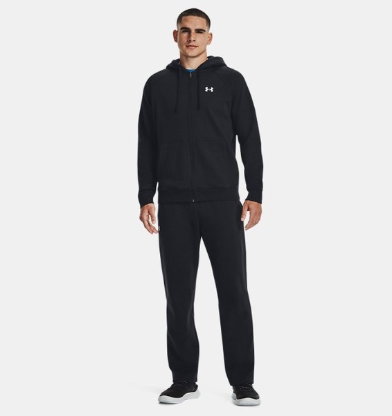 Siyah Erkek UA Rival Fleece Ceket