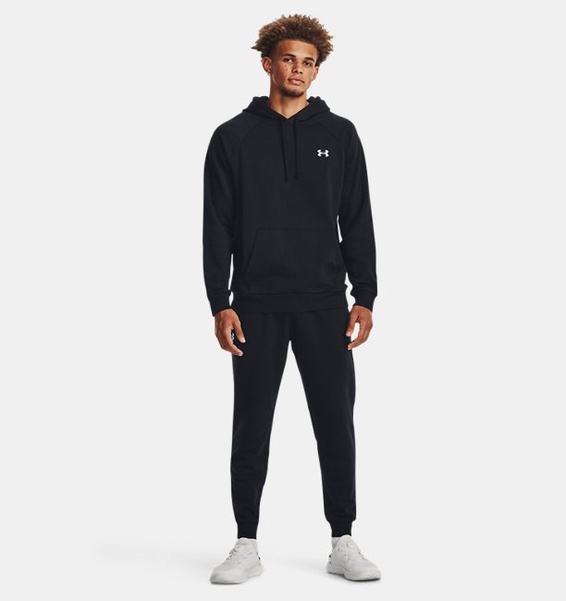 Siyah Erkek UA Rival Fleece Eşofman Altı