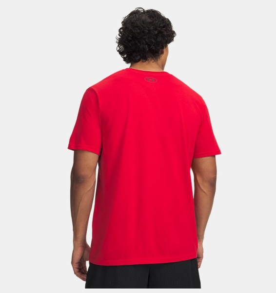 Kırmızı Erkek UA Boxed Sports Updated Kısa Kollu T-shirt