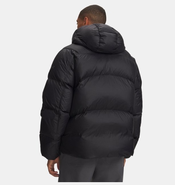 Siyah Erkek UA Limitless Utility Puffer Mont