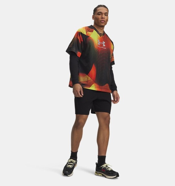 Siyah Erkek UA Unstoppable Fleece Şort