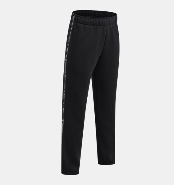 Siyah Erkek Çocuk UA Icon Fleece Taped Eşofman Altı
