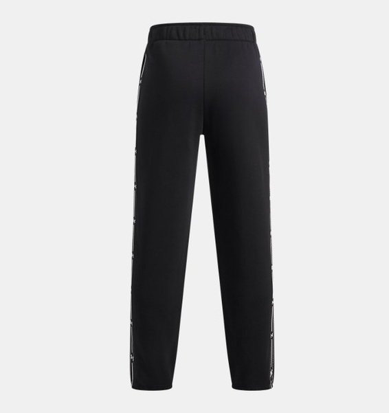 Siyah Erkek Çocuk UA Icon Fleece Taped Eşofman Altı