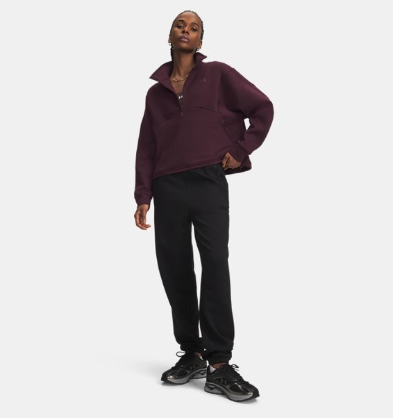 Siyah Kadın UA Unstoppable Fleece Eşofman Altı
