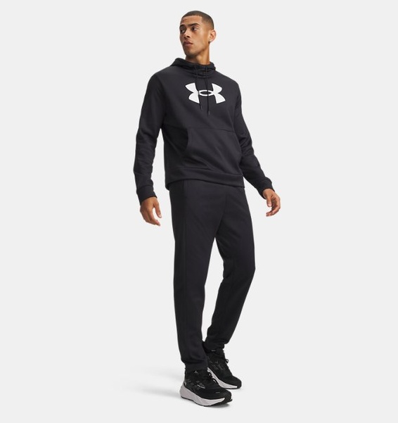 Siyah Erkek UA Armour Fleece Storm Eşofman Altı