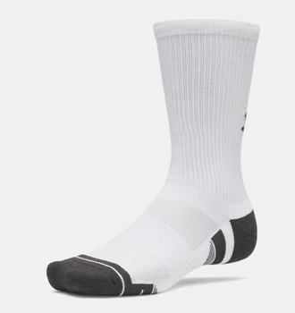 Unisex UA Perf Tech 3'lü Crew Çorap