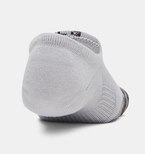 Gri Unisex UA Perf Tech 3'lü Çorap