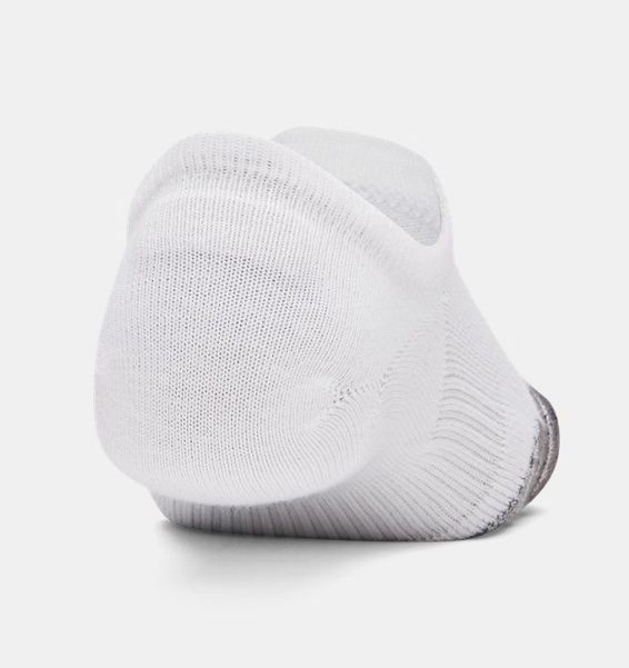 Beyaz Unisex UA Perf Tech 3'lü Çorap