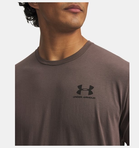 Kahverengi Erkek UA Sportstyle LC Kısa Kollu T-shirt