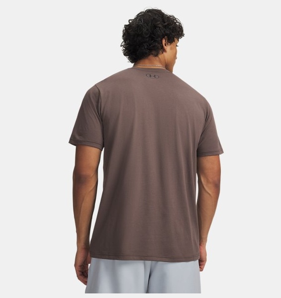 Kahverengi Erkek UA Sportstyle LC Kısa Kollu T-shirt