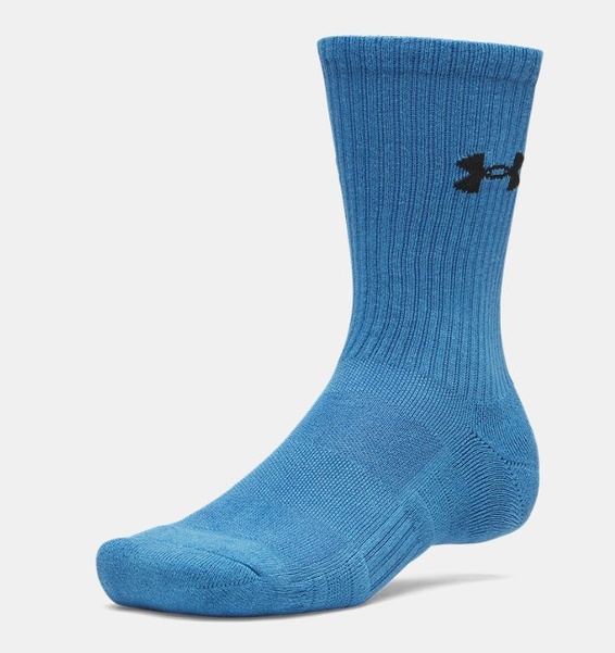 Mavi Unisex UA Performance Cotton 3'lü Çorap