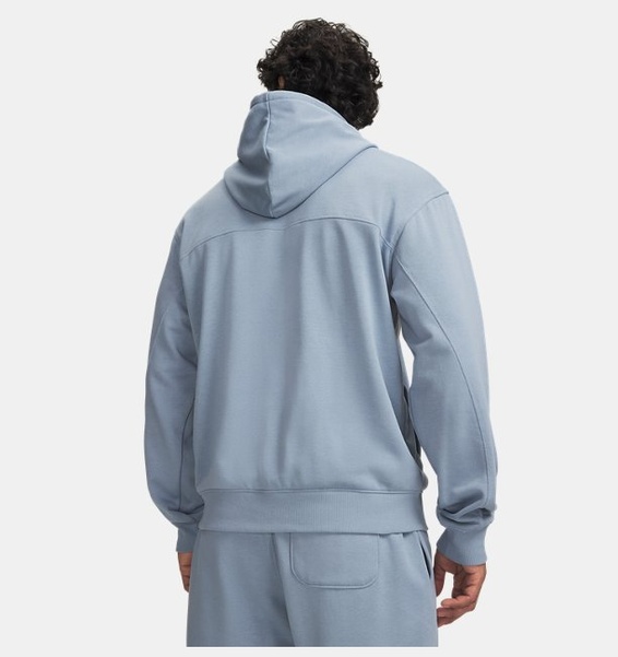 Mavi Erkek UA Rival Lightweight Kapüşonlu Sweatshirt