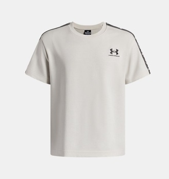 Erkek Çocuk UA Icon Taped Kısa Kollu T-shirt