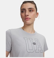 Kadın UA Icon Fleece Graphic Kısa Kollu T-shirt