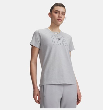 Kadın UA Icon Fleece Graphic Kısa Kollu T-shirt