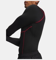 Erkek UA Coldgear Elite Compression Mock Uzun Kollu T-Shirt