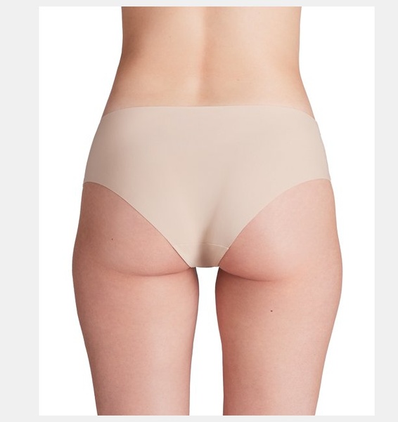 Krem Kadın UA Pure Stretch İz Yapmayan 3'lü Tanga