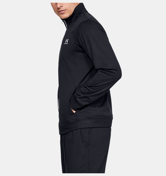 Siyah Erkek UA Sportstyle Triko Ceket
