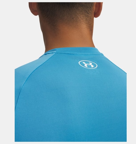 Mavi Erkek UA Tech 2.0 Kısa Kollu T-shirt