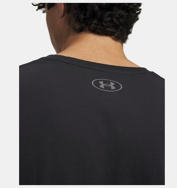 Siyah Erkek UA Sportstyle LC Kısa Kollu T-shirt