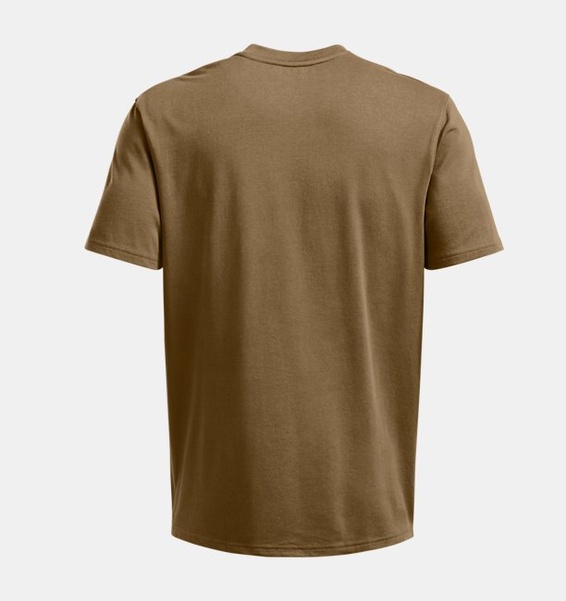 Kiremit Erkek UA LOGO EMB Heavyweight Kısa Kollu T-shirt