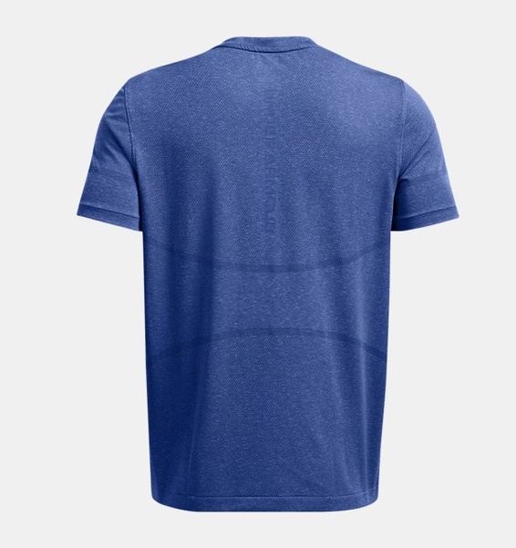 Mavi Erkek UA Vanish Elite Dikişsiz Kısa Kollu T-shirt
