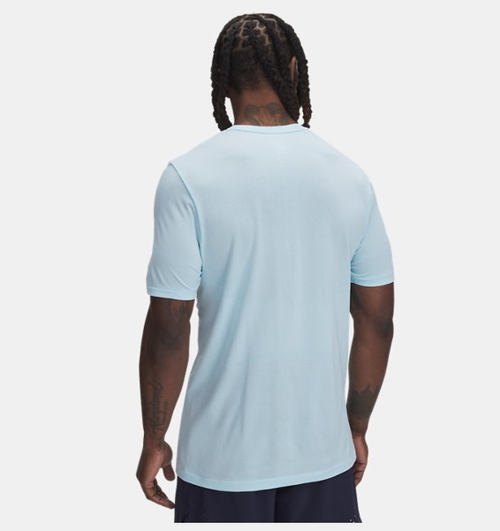 Açık Gri Erkek UA Vanish Elite Dikişsiz Kısa Kollu T-shirt
