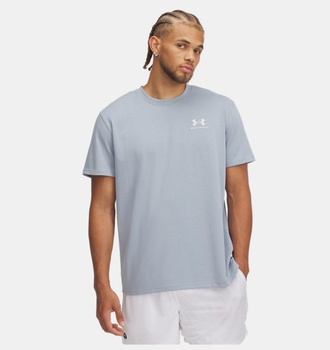 Erkek UA LOGO EMB Heavyweight Kısa Kollu T-shirt