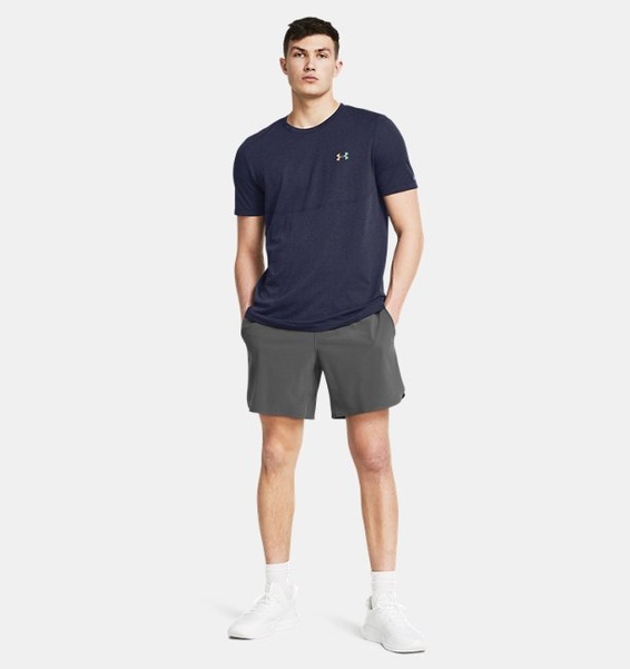 Lacivert Erkek UA Vanish Elite Dikişsiz Kısa Kollu T-shirt