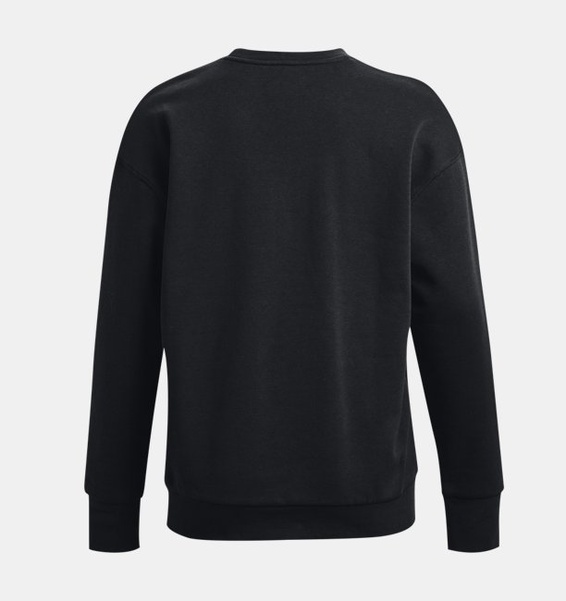 Siyah Kadın UA Essential Fleece Bisiklet Yaka