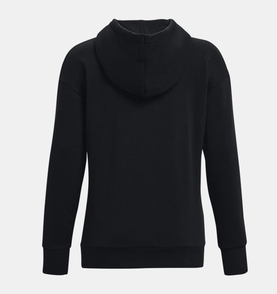 Siyah Kadın UA Essential Fleece Kapüşonlu Üst