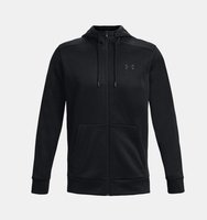 Erkek UA Armour Fleece Tam Fermuarlı Kapüşonlu Üst
