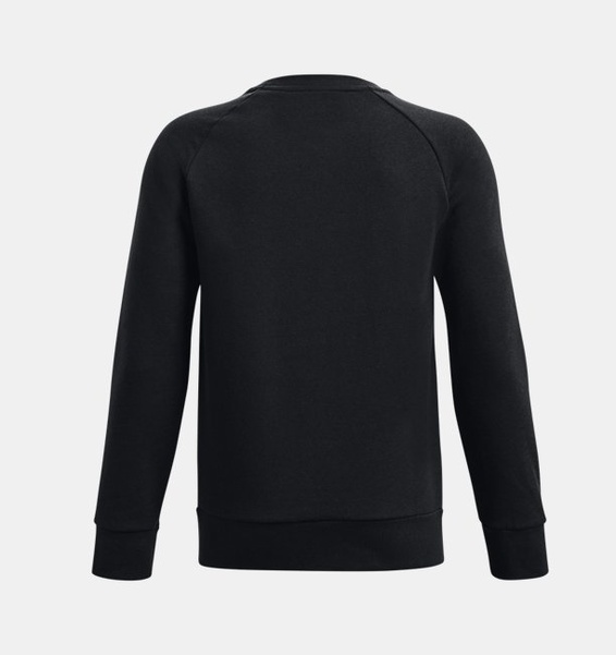 Siyah Erkek Çocuk UA Rival Fleece Bisiklet Yaka