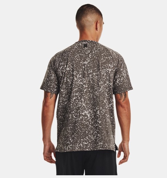 Gri Erkek UA Meridian Kısa Kollu T-shirt