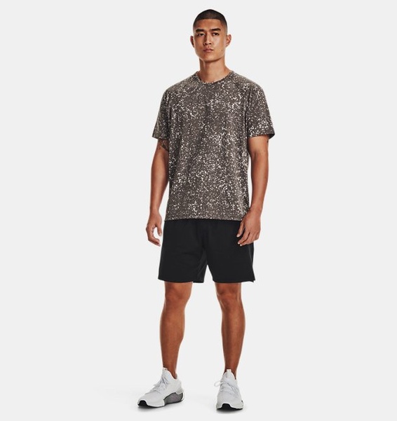 Gri Erkek UA Meridian Kısa Kollu T-shirt