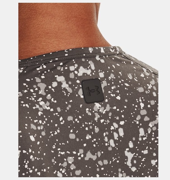 Gri Erkek UA Meridian Kısa Kollu T-shirt