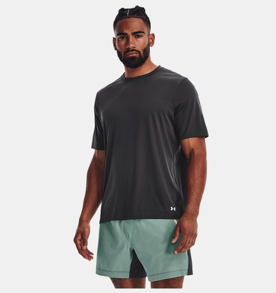 Gri Erkek UA Terrain Kısa Kollu T-shirt