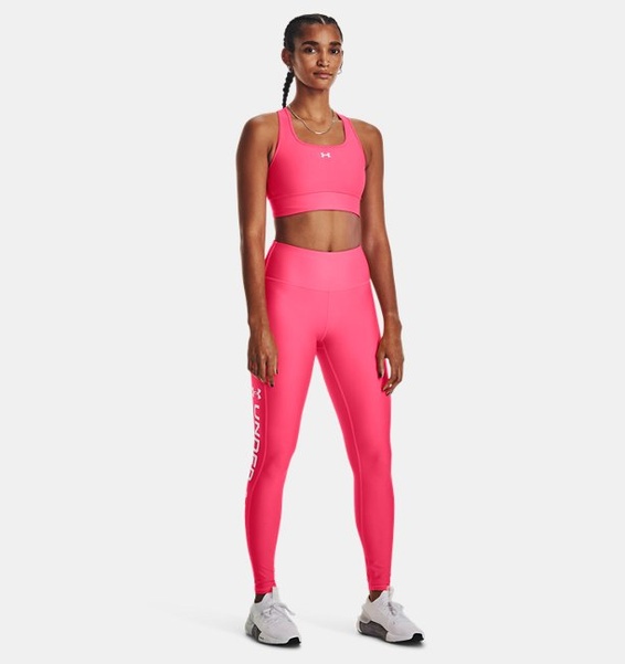Pembe Kadın HeatGear® Tam Boy Tayt