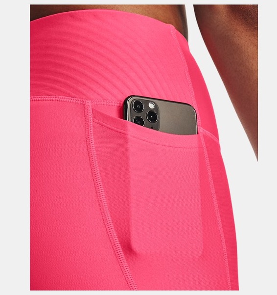 Pembe Kadın HeatGear® Tam Boy Tayt